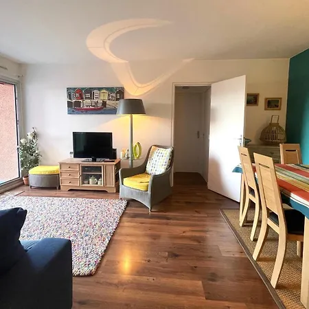 Centre - T2 Confortable Avec Balcon Et Parking Prive - Fr-1-420-156 Apartament