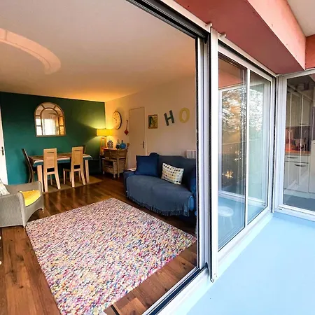 Centre - T2 Confortable Avec Balcon Et Parking Prive - Fr-1-420-156 阿卡雄