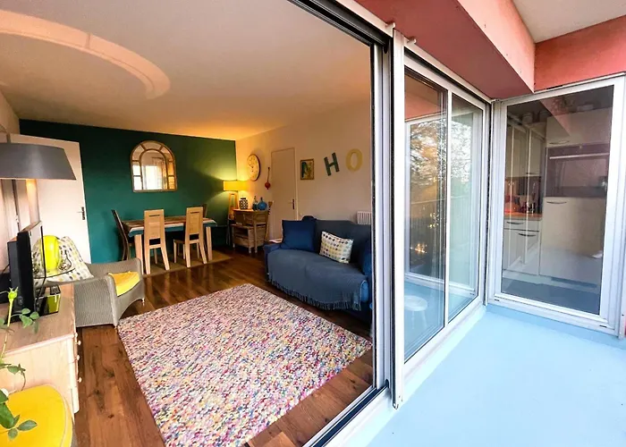 Centre - T2 Confortable Avec Balcon Et Parking Prive - Fr-1-420-156 Arcachon