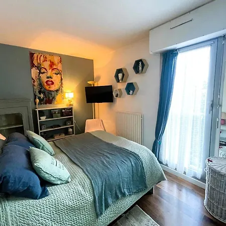 Centre - T2 Confortable Avec Balcon Et Parking Prive - Fr-1-420-156 Apartmán Arcachon